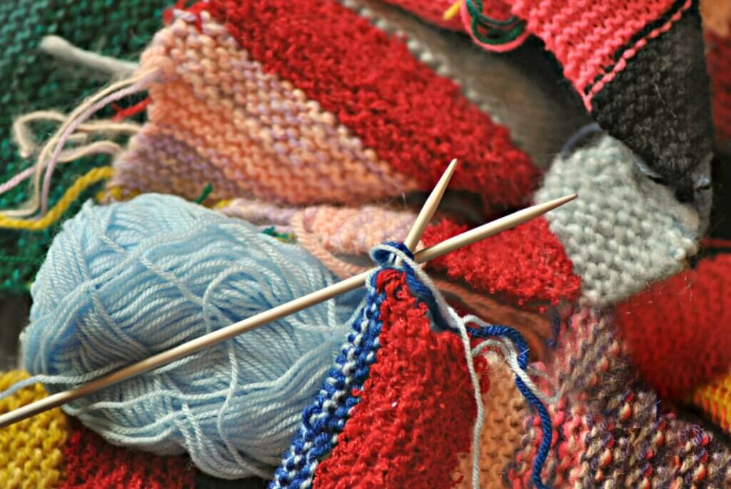 Seniorentreff Stricken Socken Veranstaltung Senioren